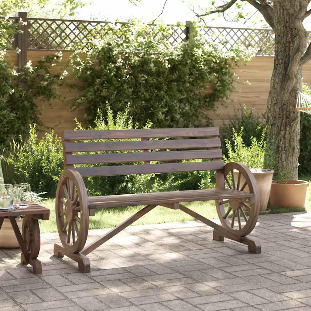 Garden Bench Outdoor Wooden Patio Furniture 2-Seater