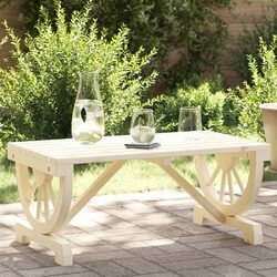 Specifications of the Solid Fir Garden Coffee Table