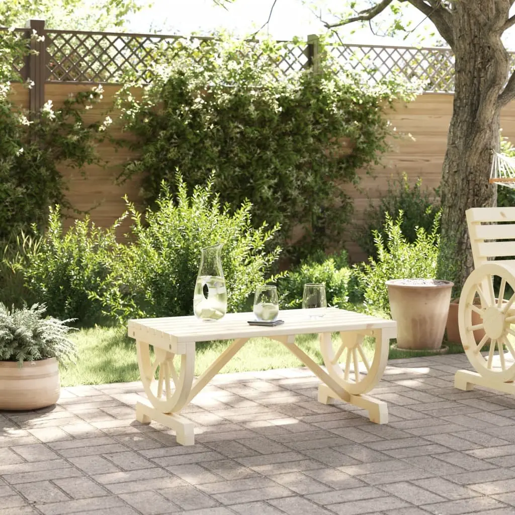 Solid Fir Garden Coffee Table