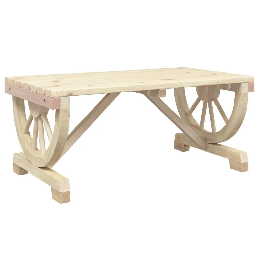 Solid Fir Garden Coffee Table