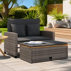 Specifications of 2-Seater Outdoor Garden Sofa Bed