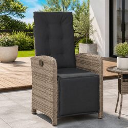 Specifications of Reclining Garden Chair with Footrest