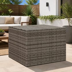 291L Grey Garden Storage Box with Water-Resistant Bag