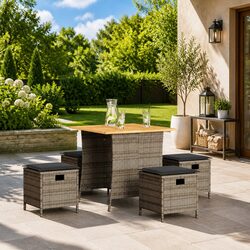 5 Piece Garden Dining Set: Specs and Details