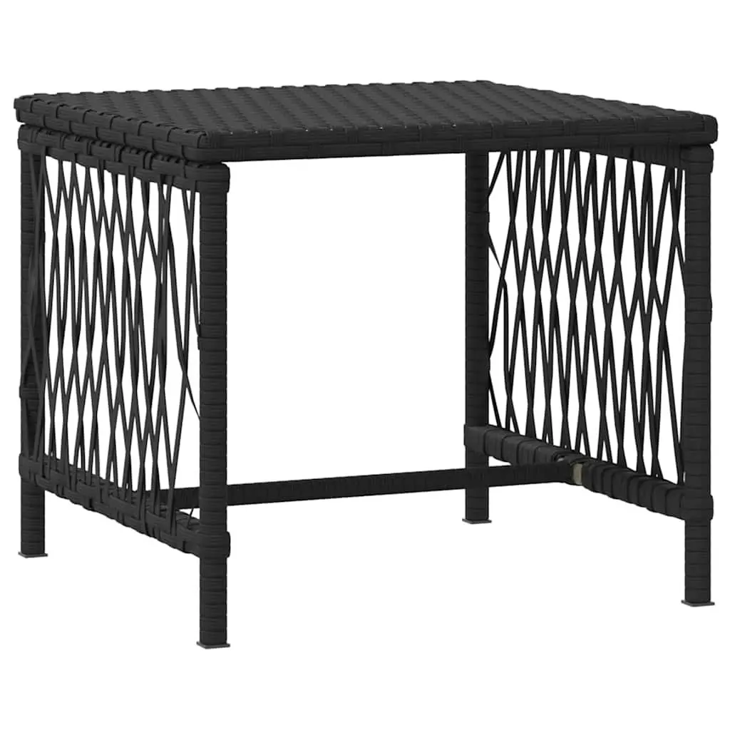 Sun Lounger Outdoor Garden Patio 3 Pieces Black Cream White