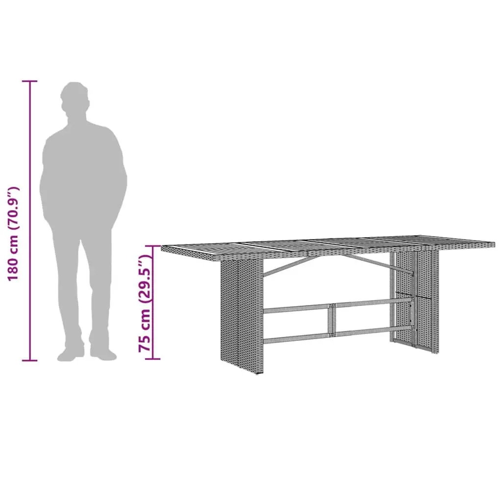 Outdoor Garden Table