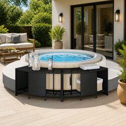 Hot Tub Storage Shelves Set of 2 – Specs and Features Inside
