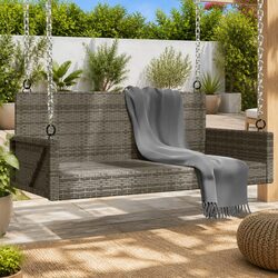 Specifications of Grey Outdoor Swing Bench