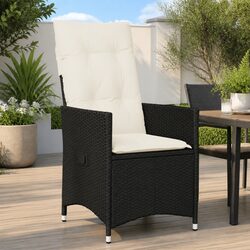 Specifications of the Black Reclining Garden Chair