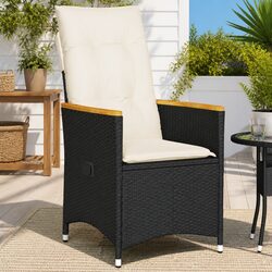 Specifications for the Black Adjustable Outdoor Reclining Chair