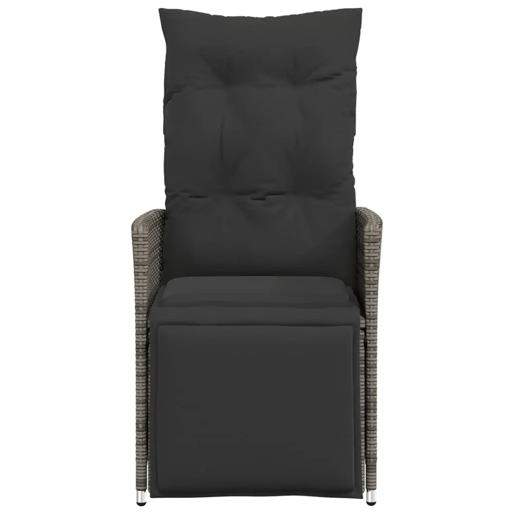 Reclining Garden Chair with Cushions
