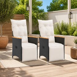 Specifications for Reclining Garden Chairs with Cushions