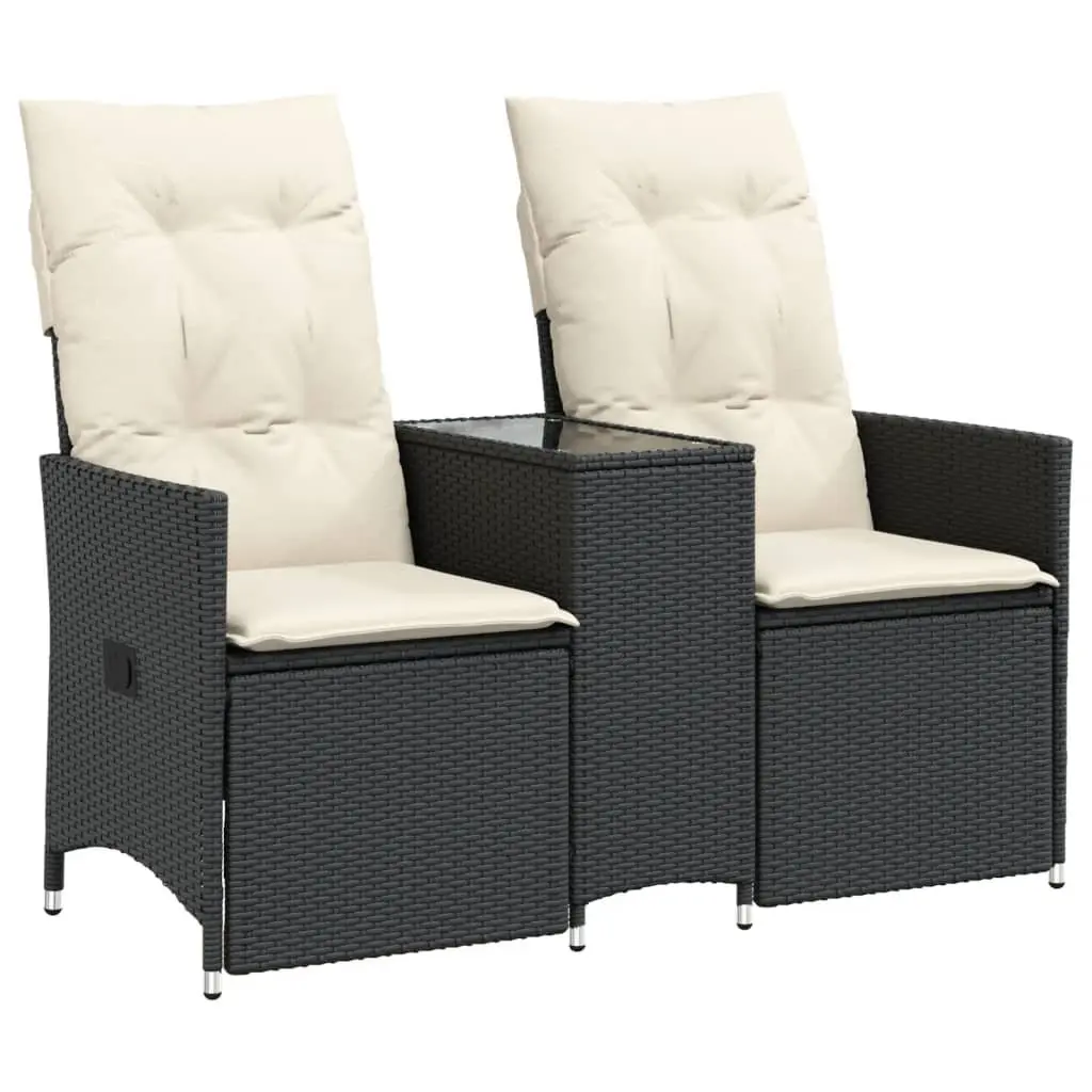 2-Seater Outdoor Reclining Sofa