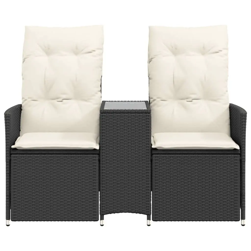 2-Seater Outdoor Reclining Sofa