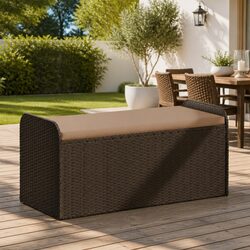 Specifications for Outdoor Storage Bench with Cushion