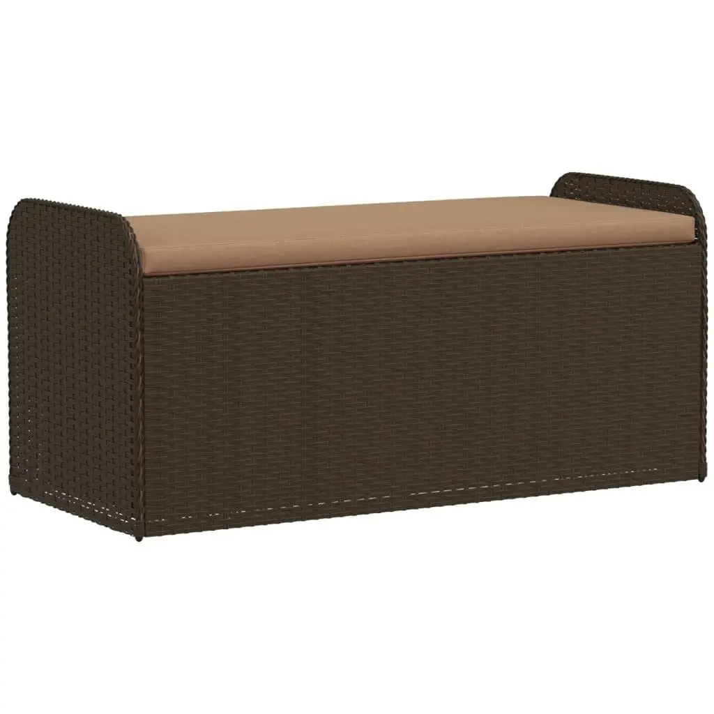 Outdoor Storage Bench with Cushion