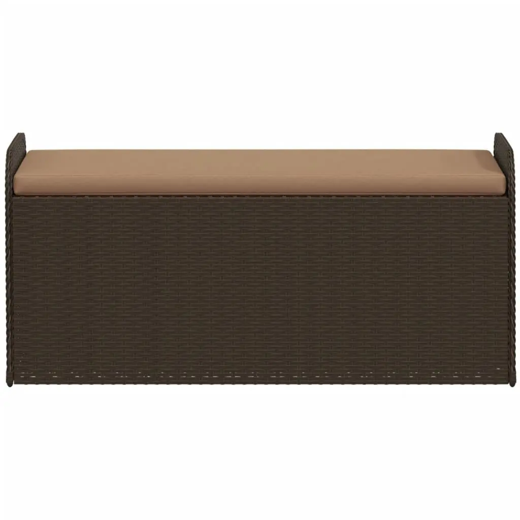 Outdoor Storage Bench with Cushion