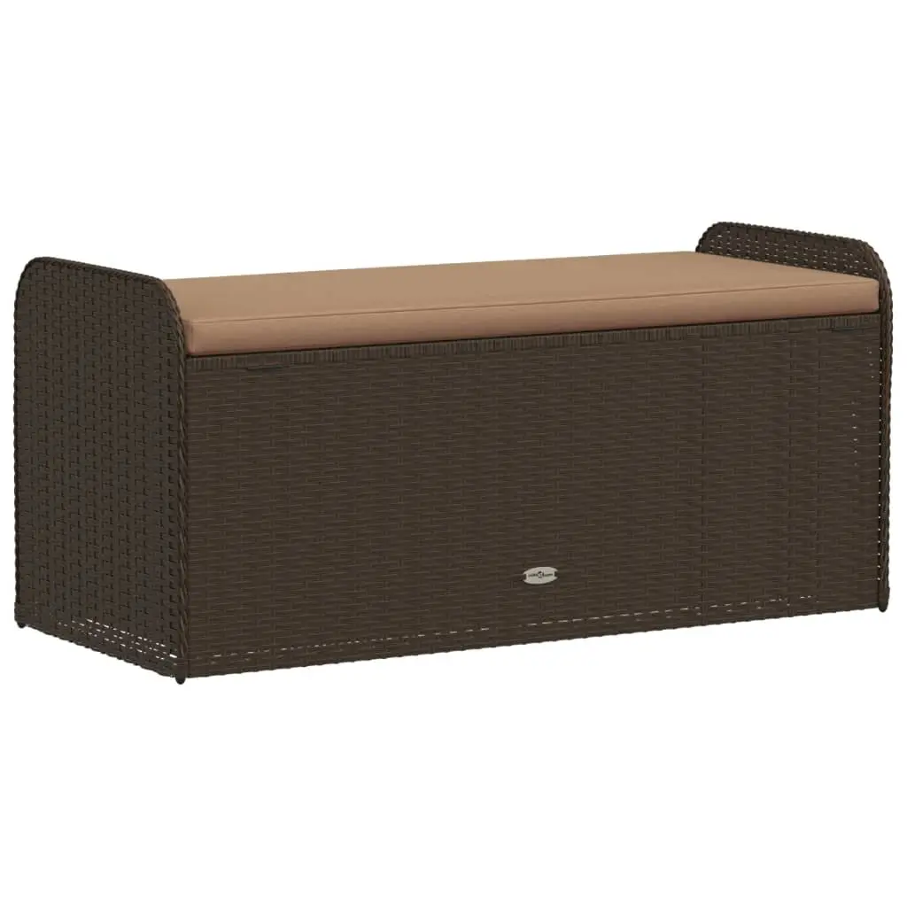 Outdoor Storage Bench with Cushion