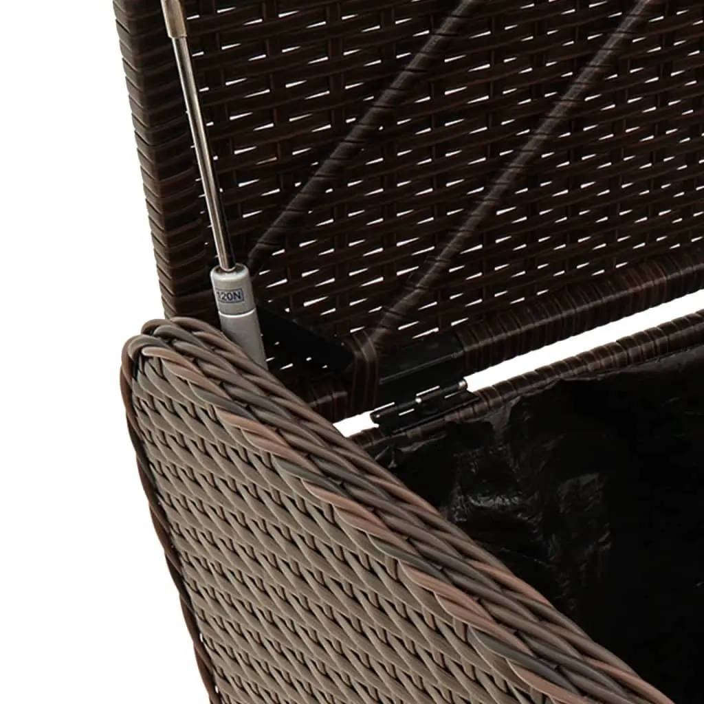 Outdoor Storage Bench with Cushion