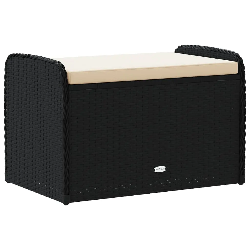 Outdoor Storage Bench with Cushion