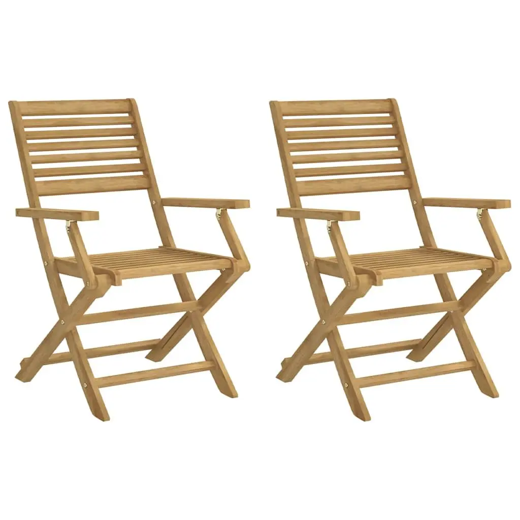 Folding Solid Wood Outdoor Chairs