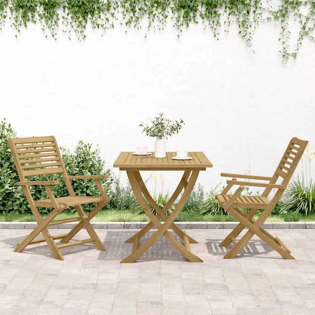 Folding Solid Wood Outdoor Chairs