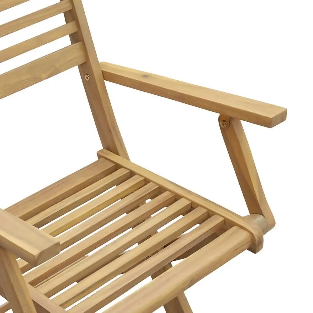 Folding Solid Wood Outdoor Chairs