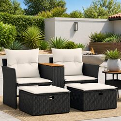 Detailed Specifications of Outdoor Garden Sofa 2-Seater