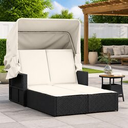 Double Sun Lounger Specifications: Rattan Garden Furniture