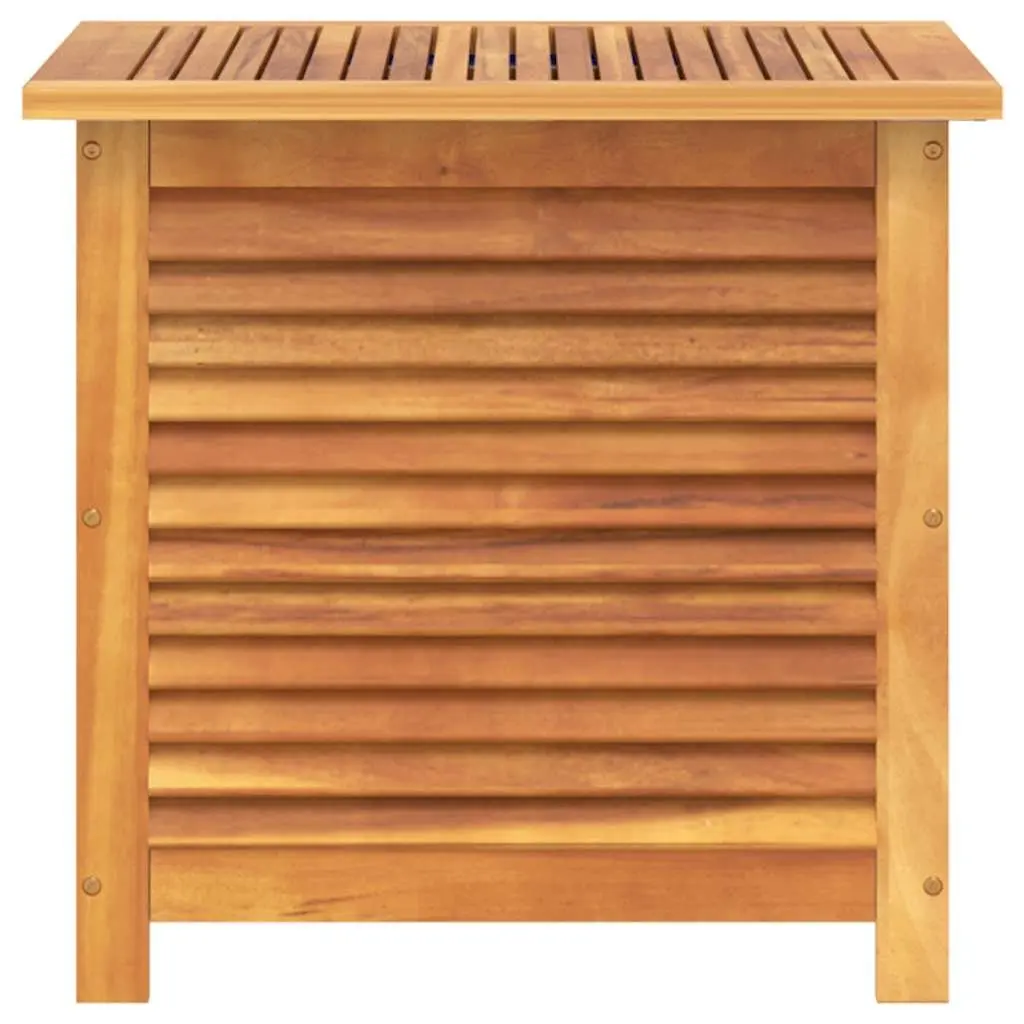 Garden Storage Box 60x50x56 cm Outdoor Furniture Organizer Solid Acacia Wood