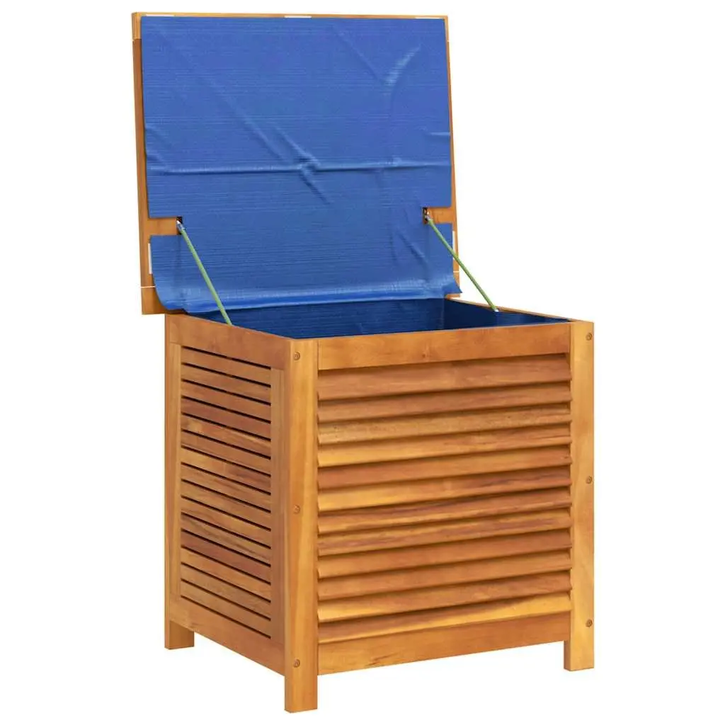 Garden Storage Box 60x50x56 cm Outdoor Furniture Organizer Solid Acacia Wood