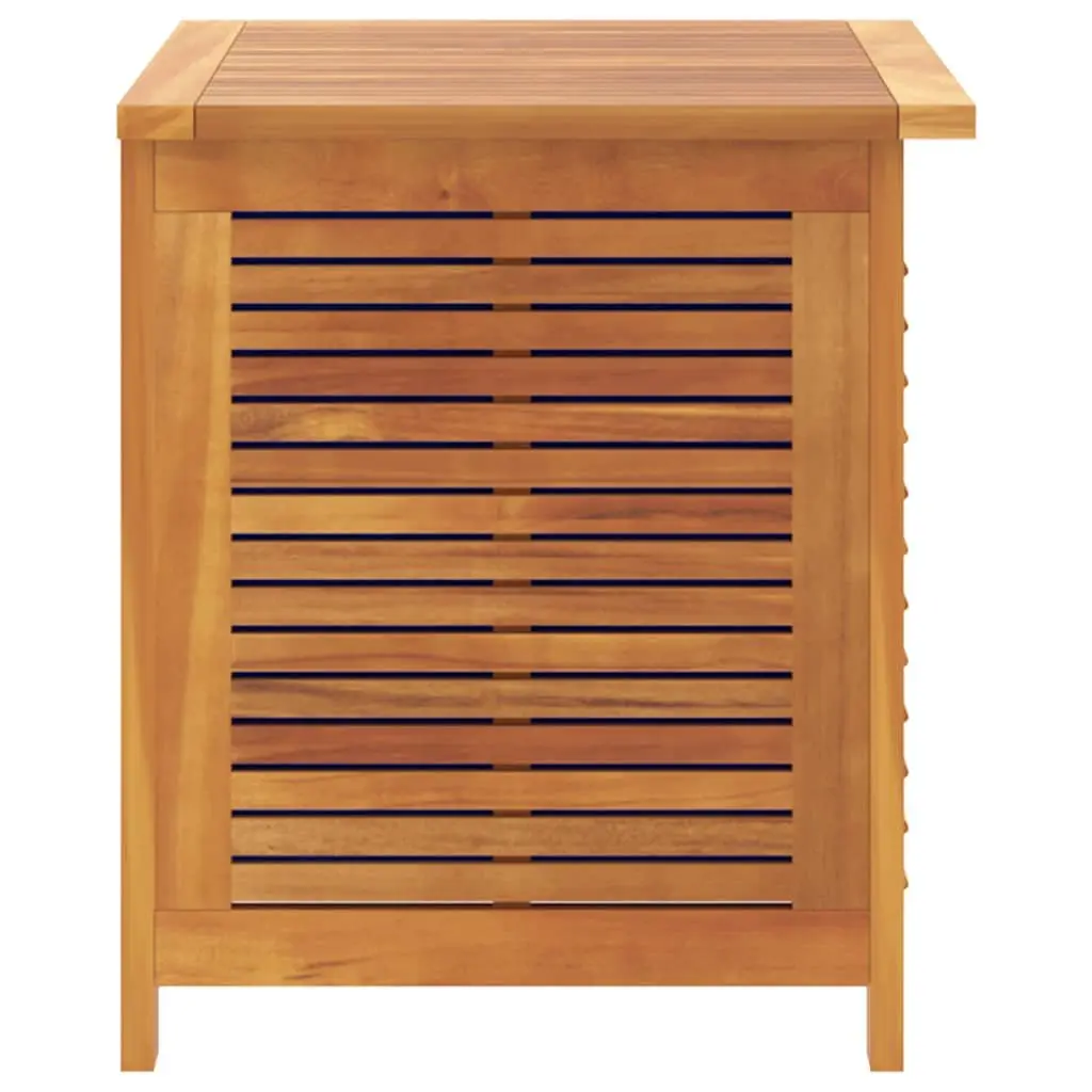 Garden Storage Box 60x50x56 cm Outdoor Furniture Organizer Solid Acacia Wood
