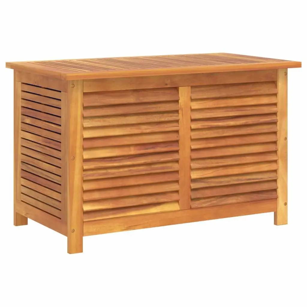 Garden Storage Box Outdoor 90x50x56cm Solid Wood Cushion Organiser