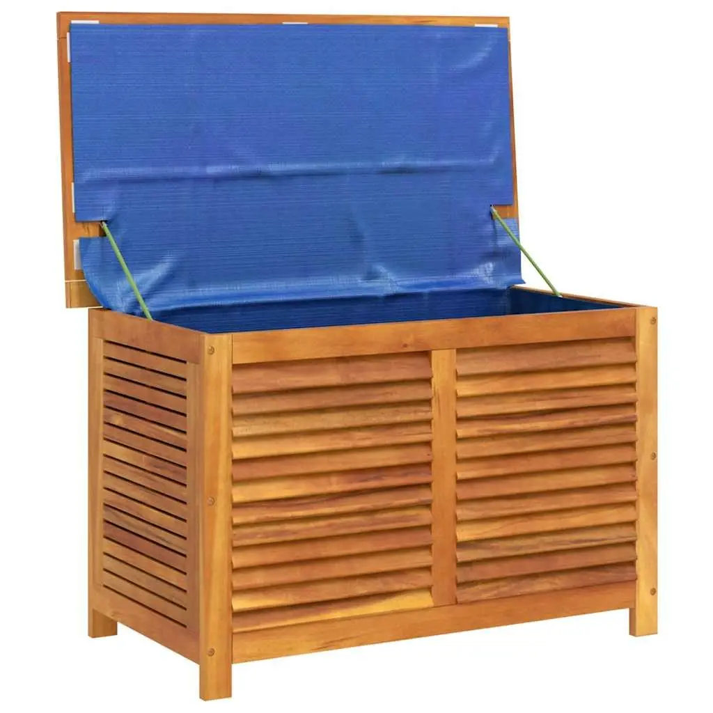 Garden Storage Box Outdoor 90x50x56cm Solid Wood Cushion Organiser