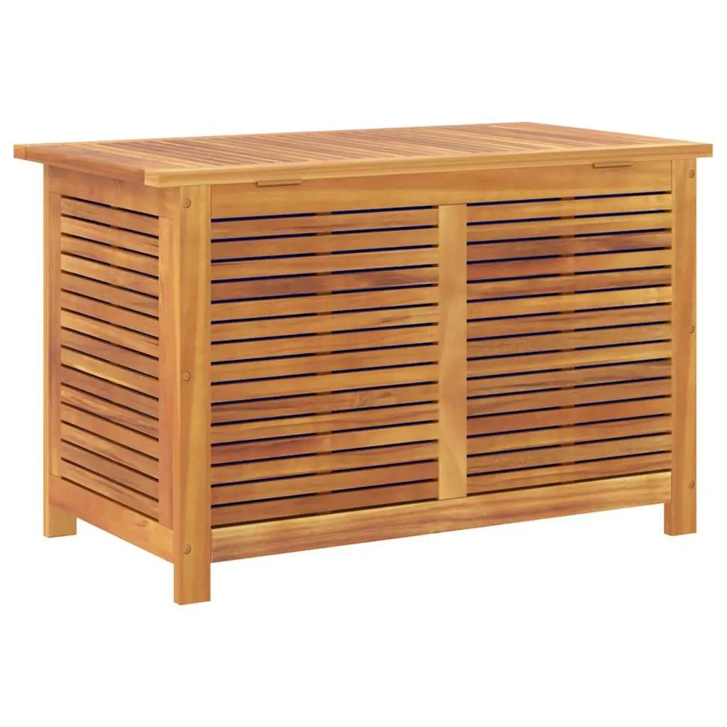 Garden Storage Box Outdoor 90x50x56cm Solid Wood Cushion Organiser