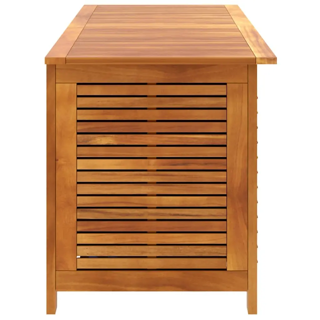 Garden Storage Box Outdoor Furniture 150x50x56cm Solid Acacia Wood Brown