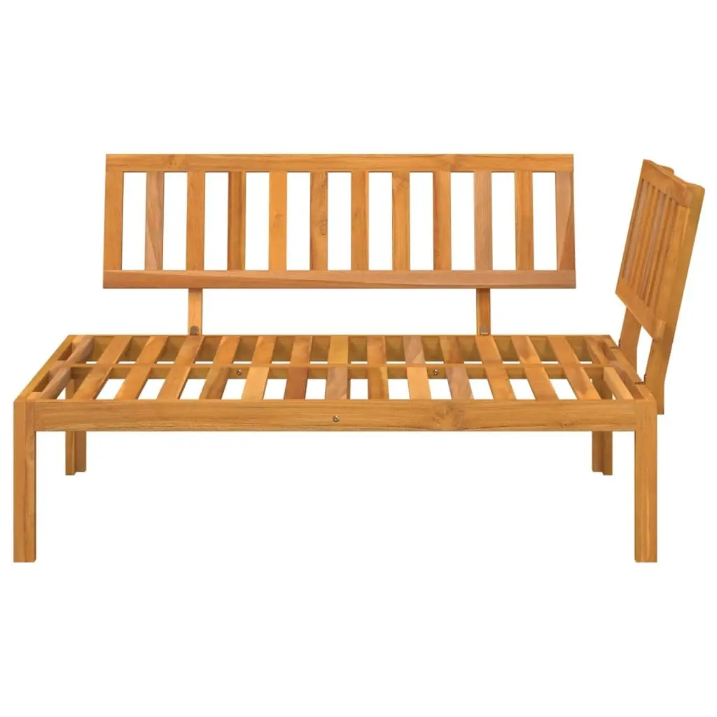 Garden Pallet Corner Sofa Outdoor Sectional Seating Wood Modular Lounge Unit
