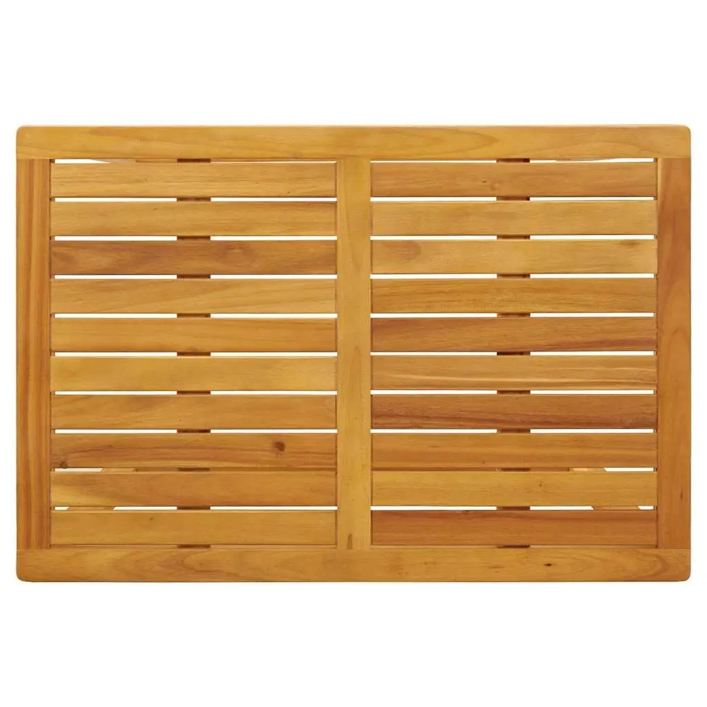 3 Piece Balcony Set with Cushions Solid Acacia Wood Outdoor Patio Furniture