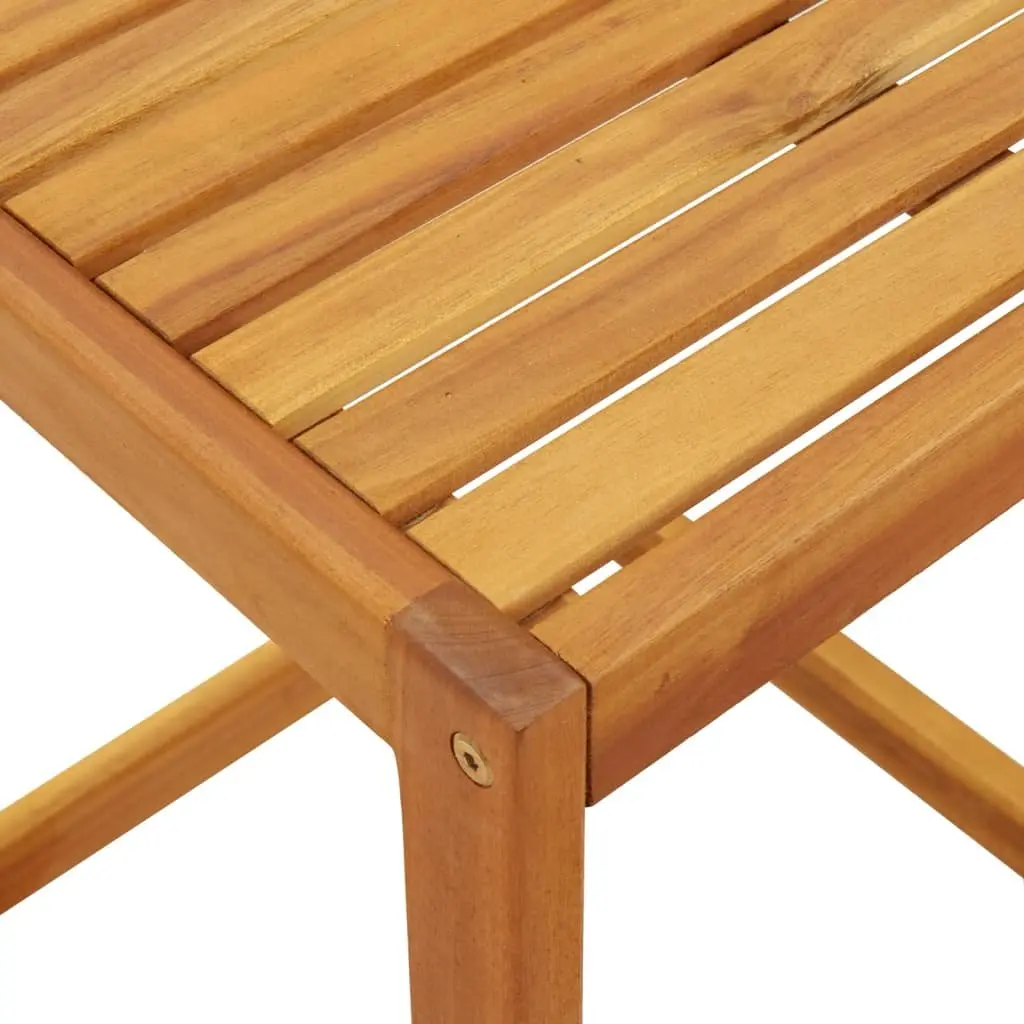 C Table 42x40x50 cm Solid Wood Acacia Outdoor Furniture Brown Side Table