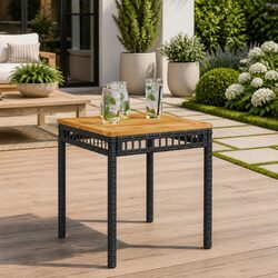 Specifications of Black Outdoor Garden Table