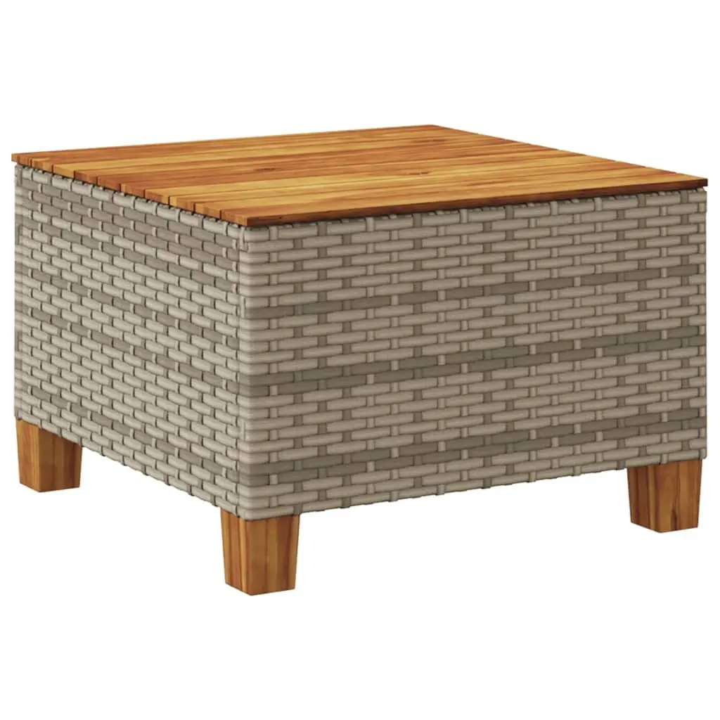 Garden Table Outdoor Furniture Patio 55x55x36 cm Grey