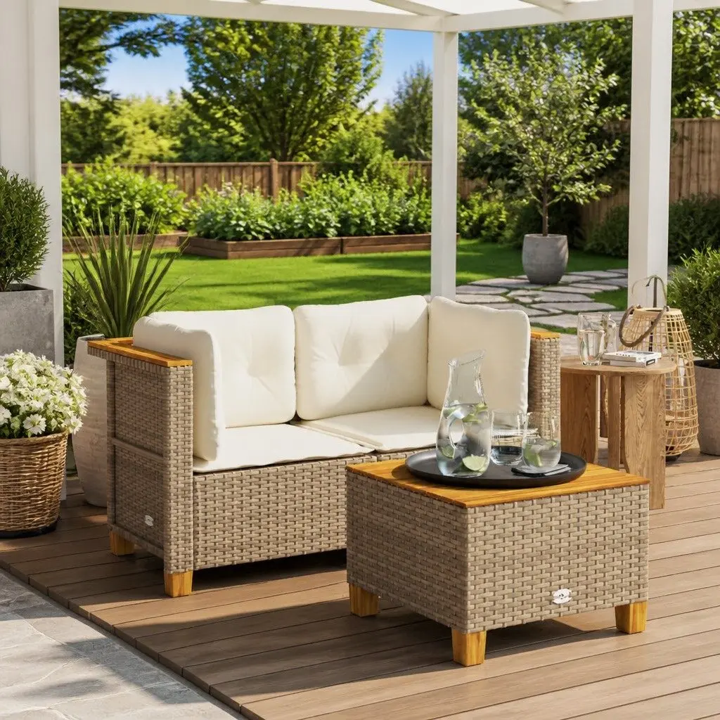 Outdoor Garden Sofa Corner Set