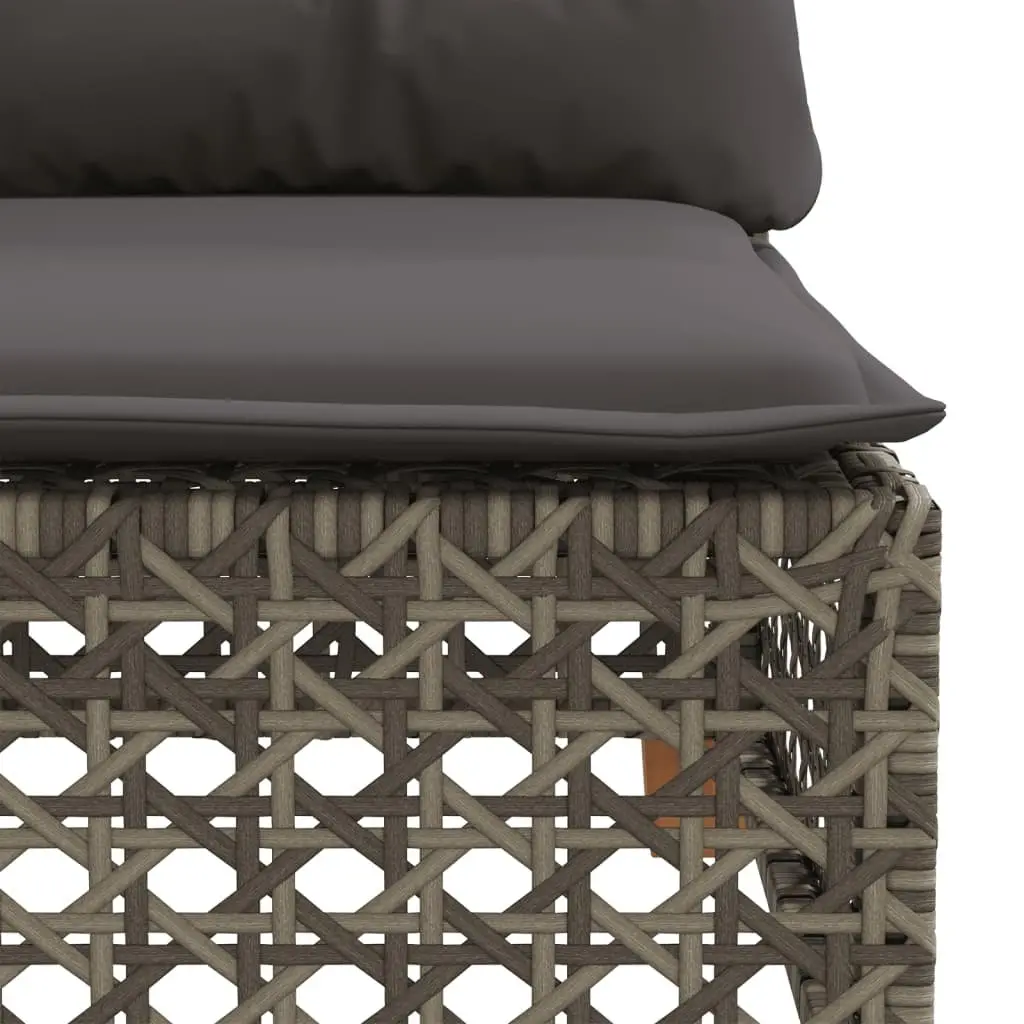 Garden Corner Sofa in Grey Color