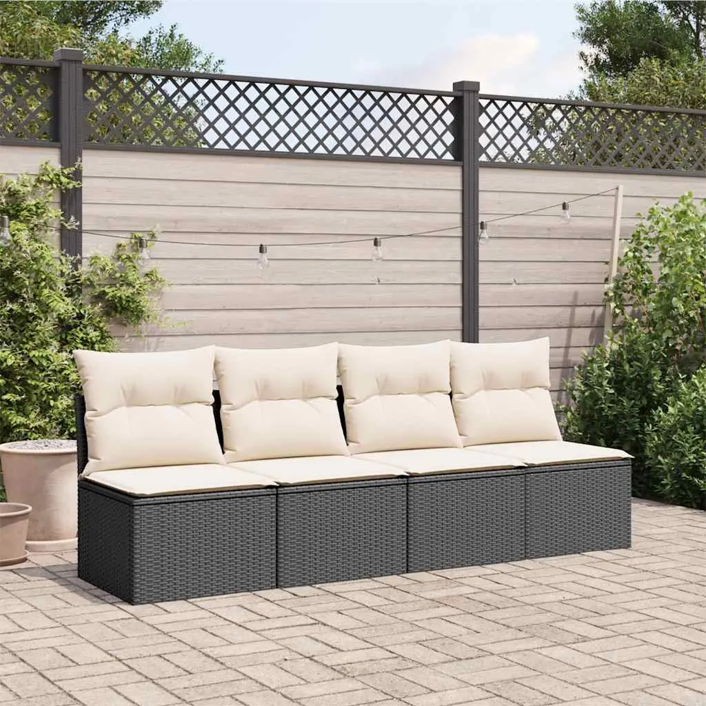 4-Seater Garden Sofa with Cushions