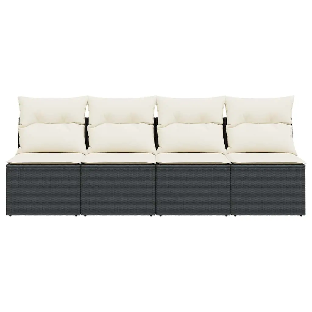 4-Seater Garden Sofa with Cushions