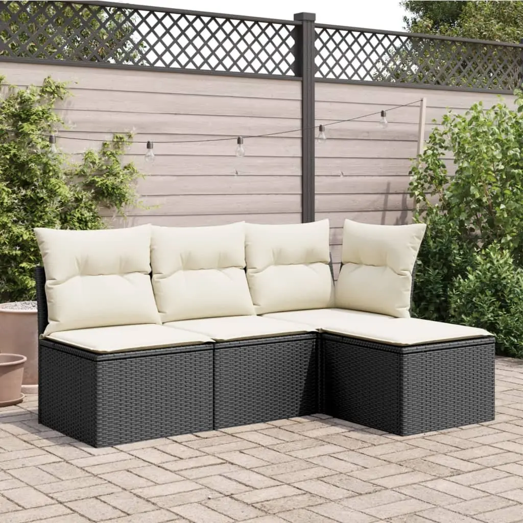 Garden Stool with Storage Cushion Outdoor Use 55 x 55 x 37 cm