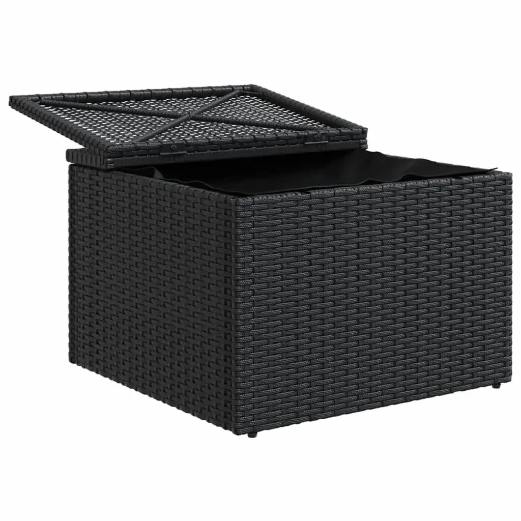 Garden Stool with Storage Cushion Outdoor Use 55 x 55 x 37 cm