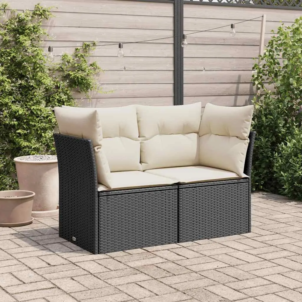 2-Seater Garden Sofa with Storage