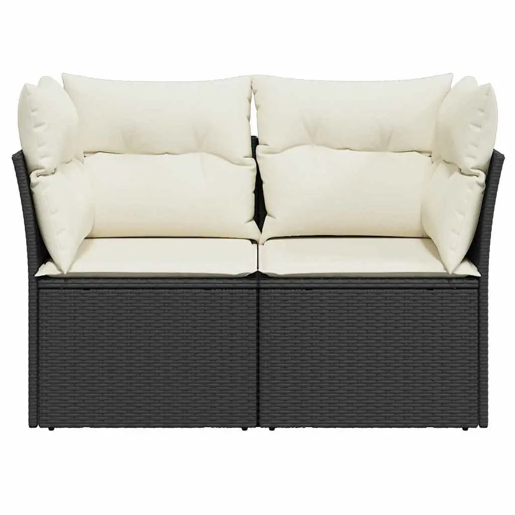 2-Seater Garden Sofa with Storage