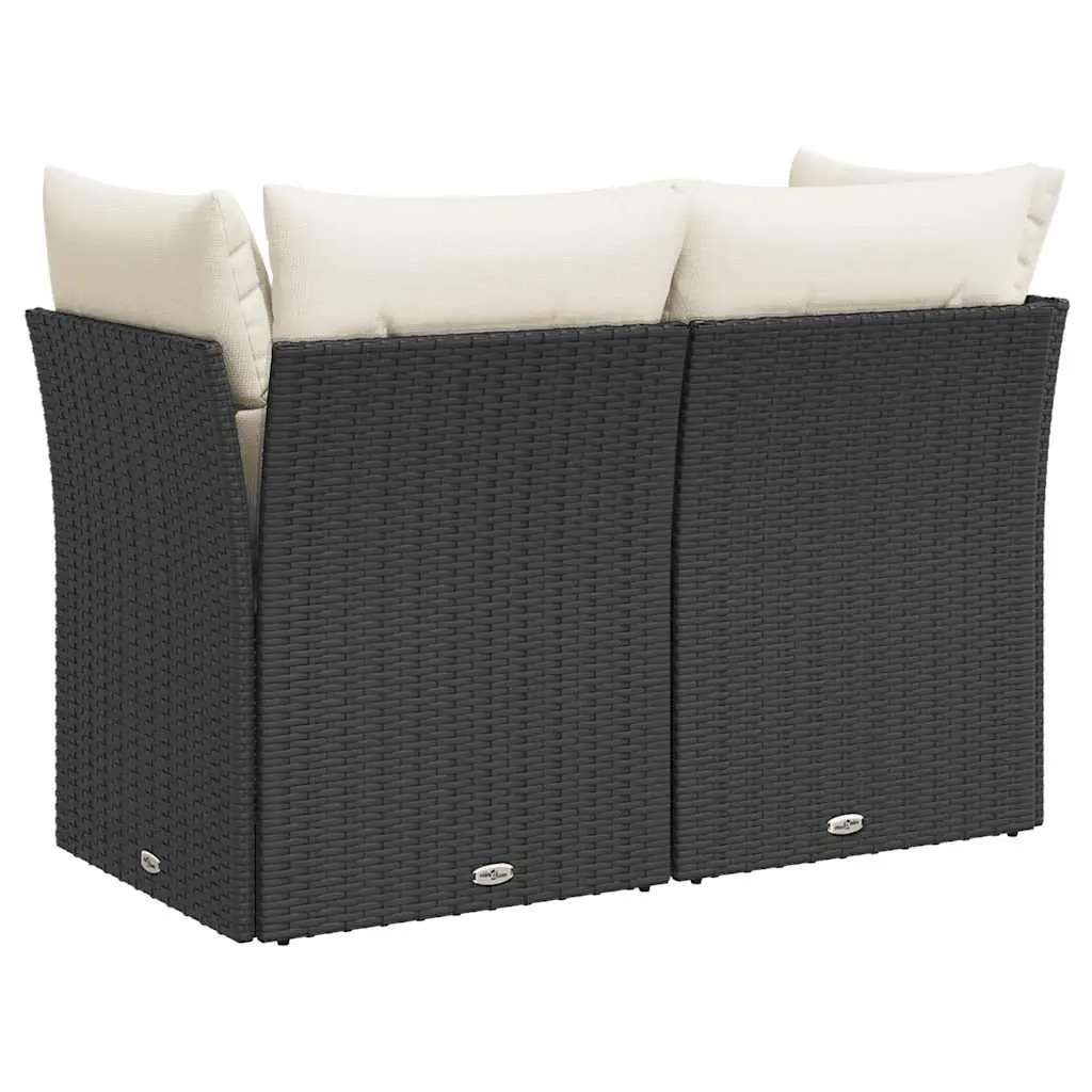 2-Seater Garden Sofa with Storage